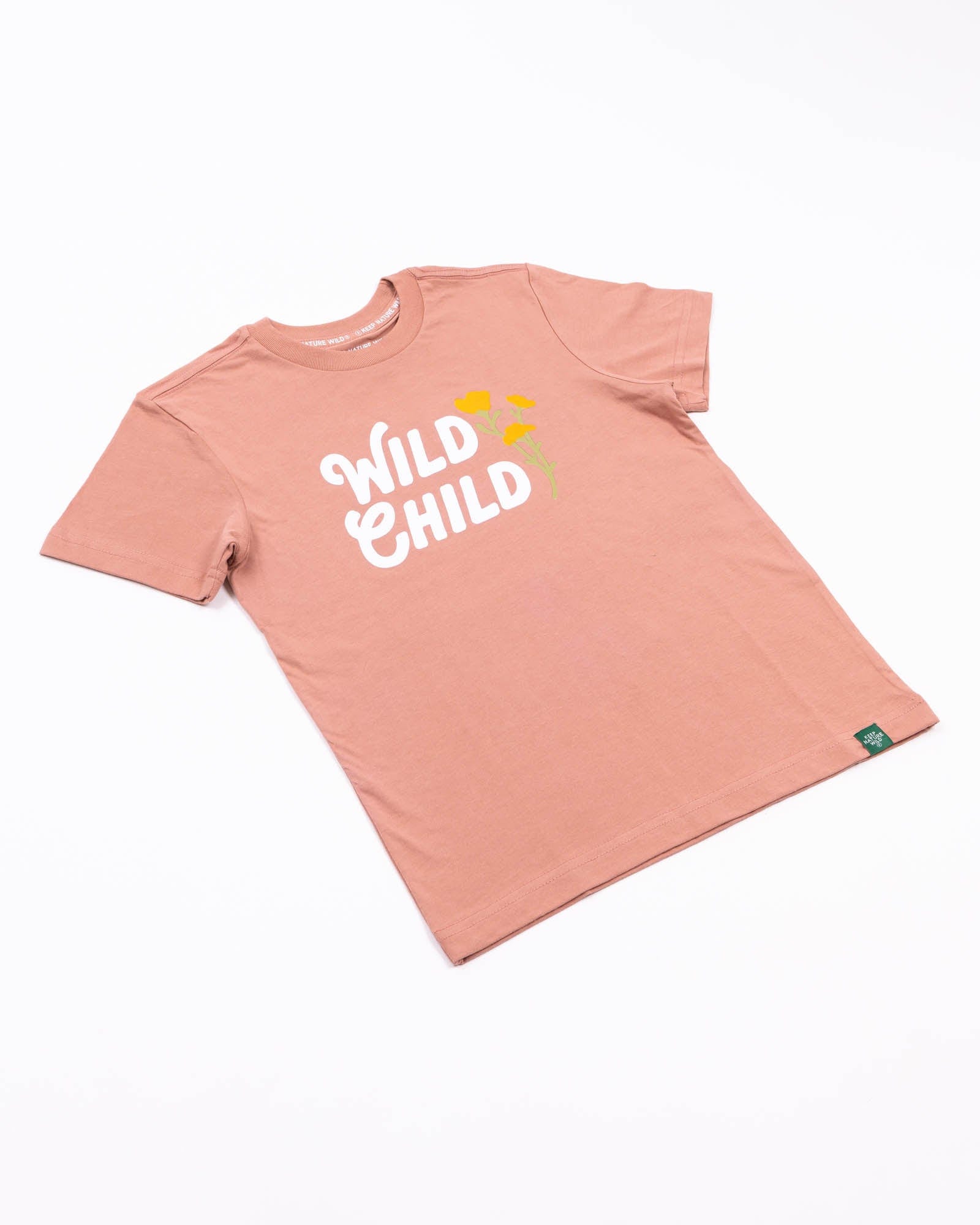 Keep Nature Wild Kids Wild Child Youth Tee | Canyon Rose