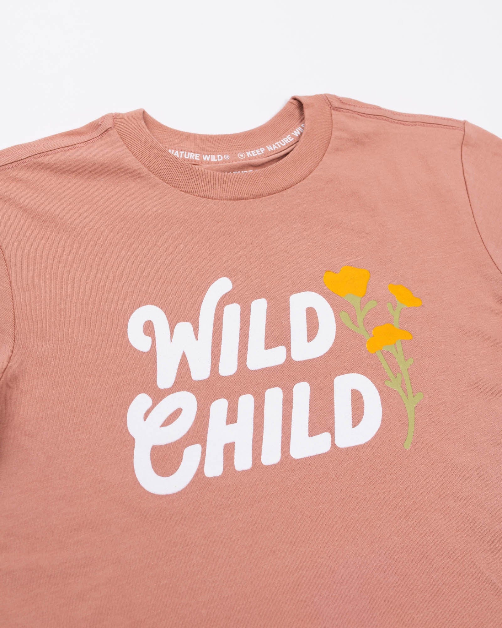 Keep Nature Wild Kids Wild Child Youth Tee | Canyon Rose