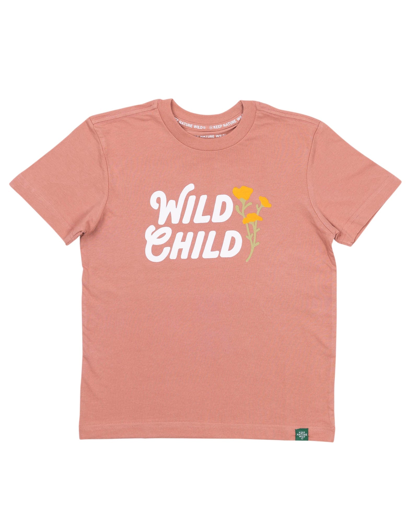Keep Nature Wild Kids Wild Child Youth Tee | Canyon Rose