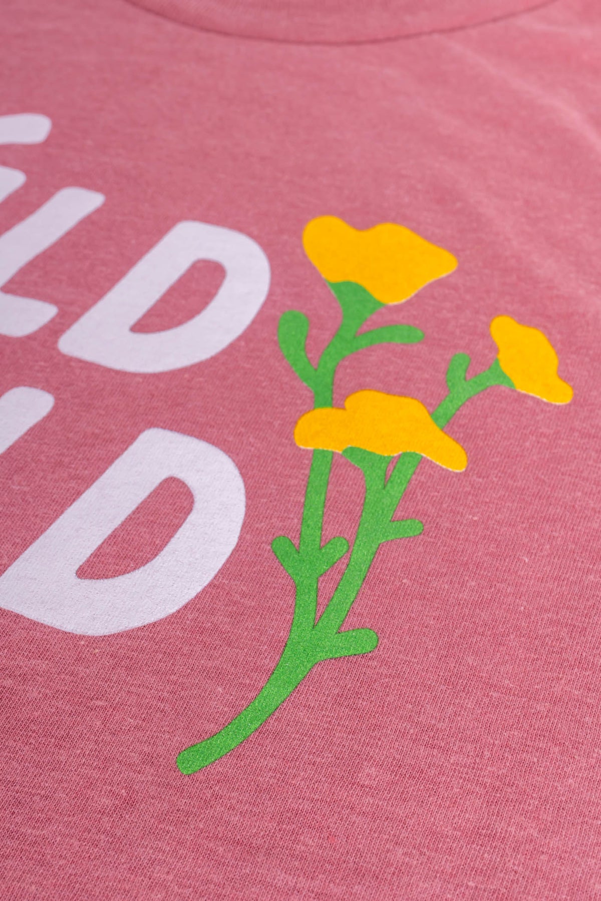 Keep Nature Wild Kids Wild Child Youth Tee | Orchid