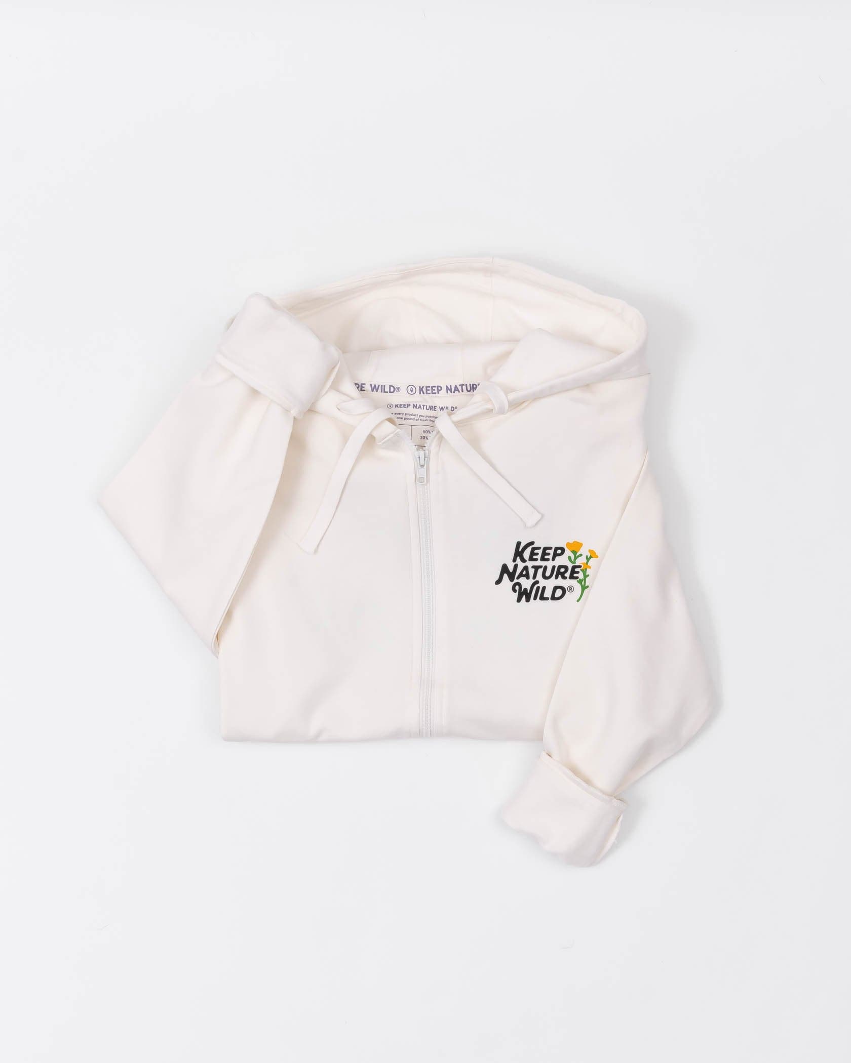 Keep Nature Wild Outerwear Wild Child Zip-Up Hoodie | Natural