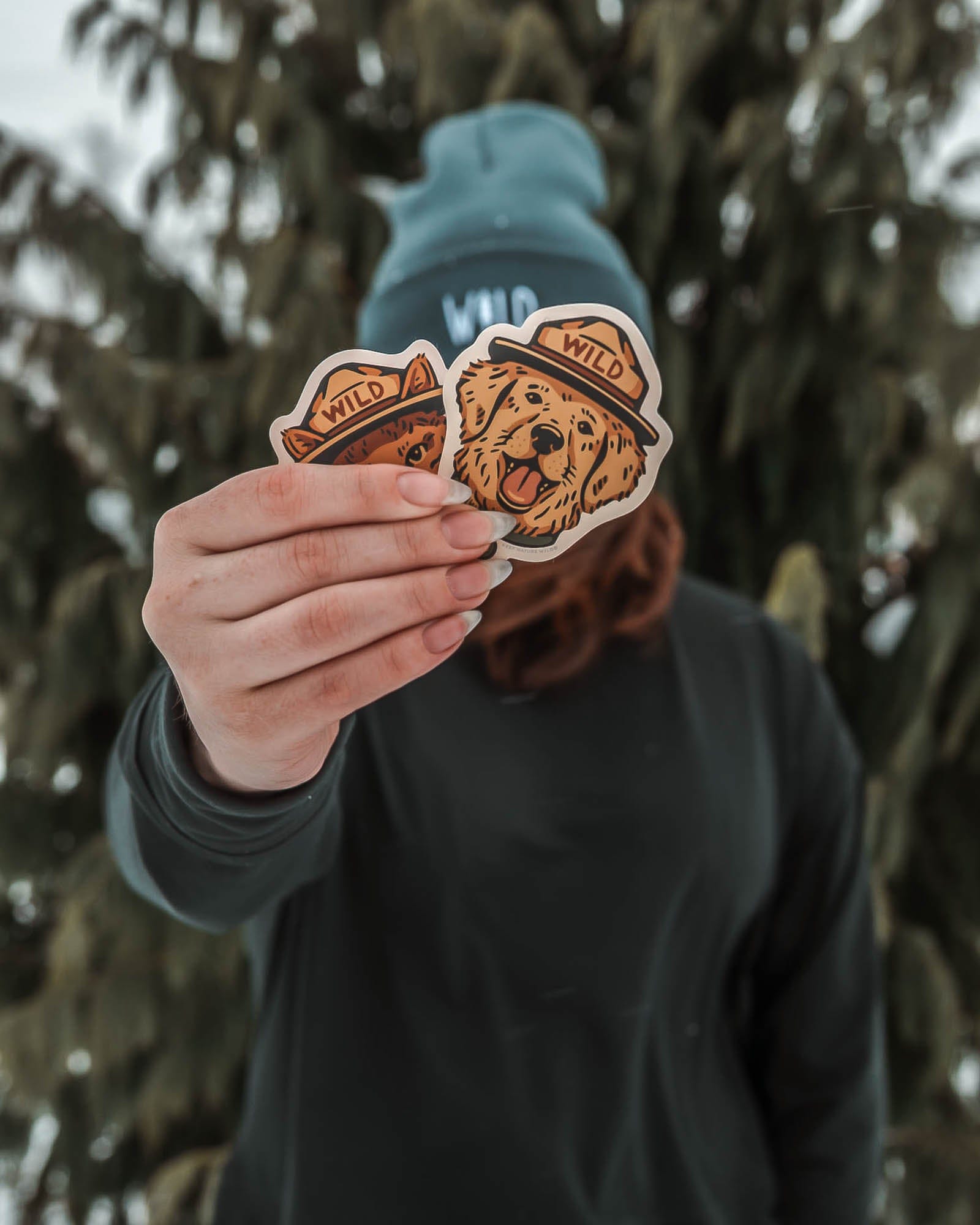 Keep Nature Wild Sticker Wild Dog | Sticker