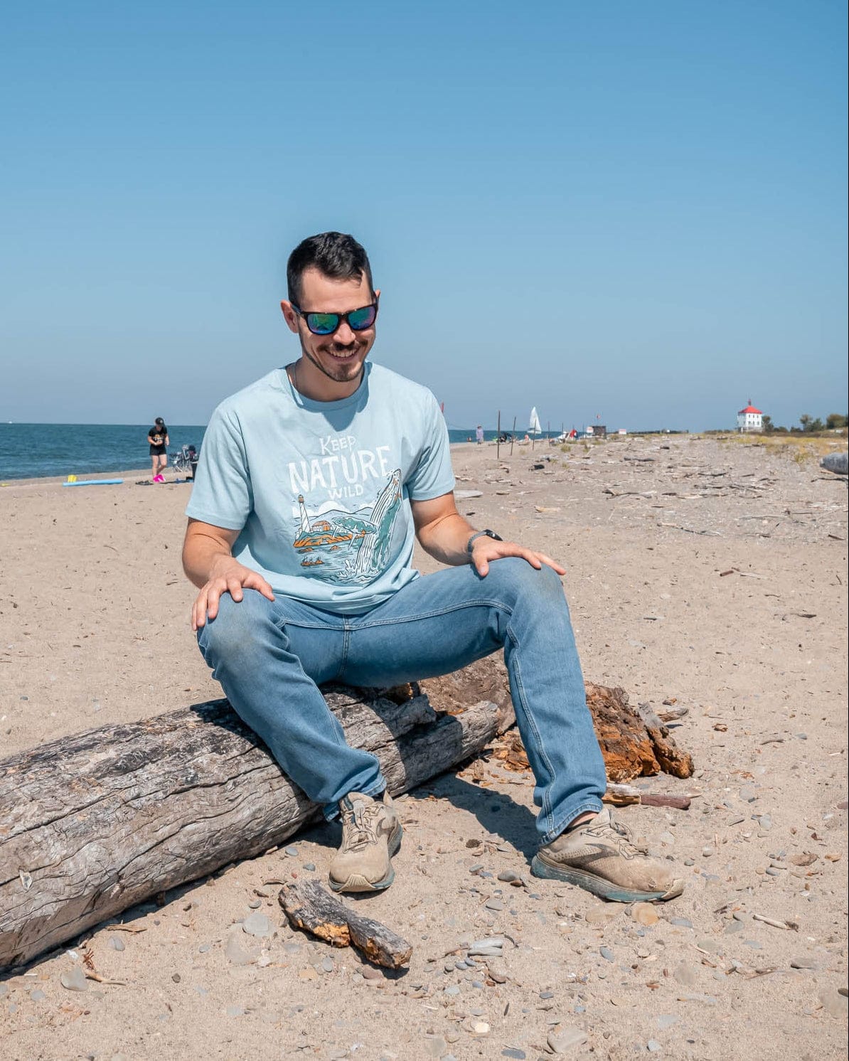 Keep Nature Wild Tee Wild Humpback Unisex Tee | Morning Mist