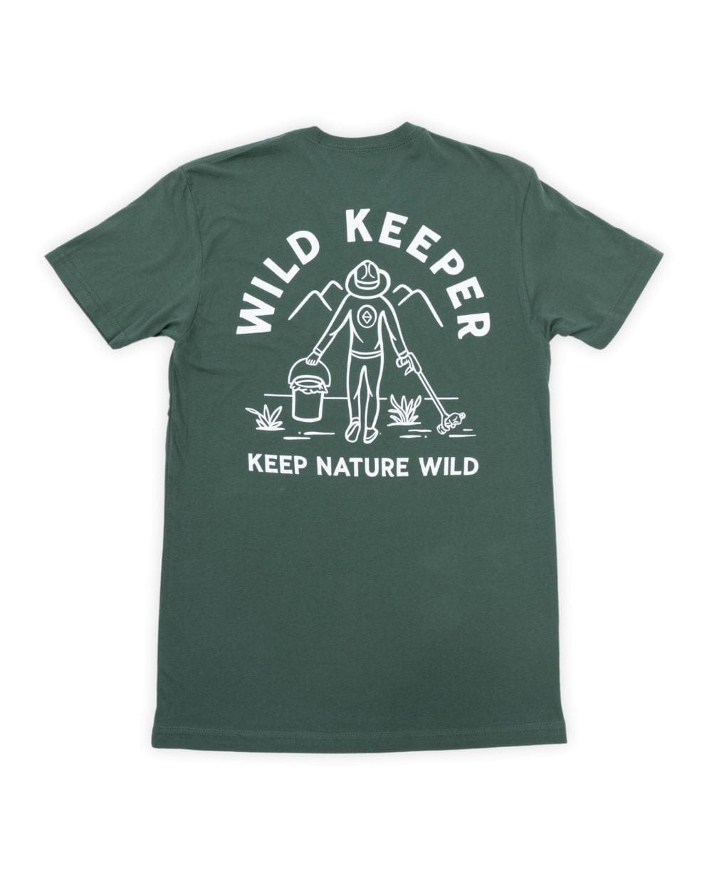 Keep Nature Wild WKA Gear Wild Keeper Hiker Unisex Tee | Pine