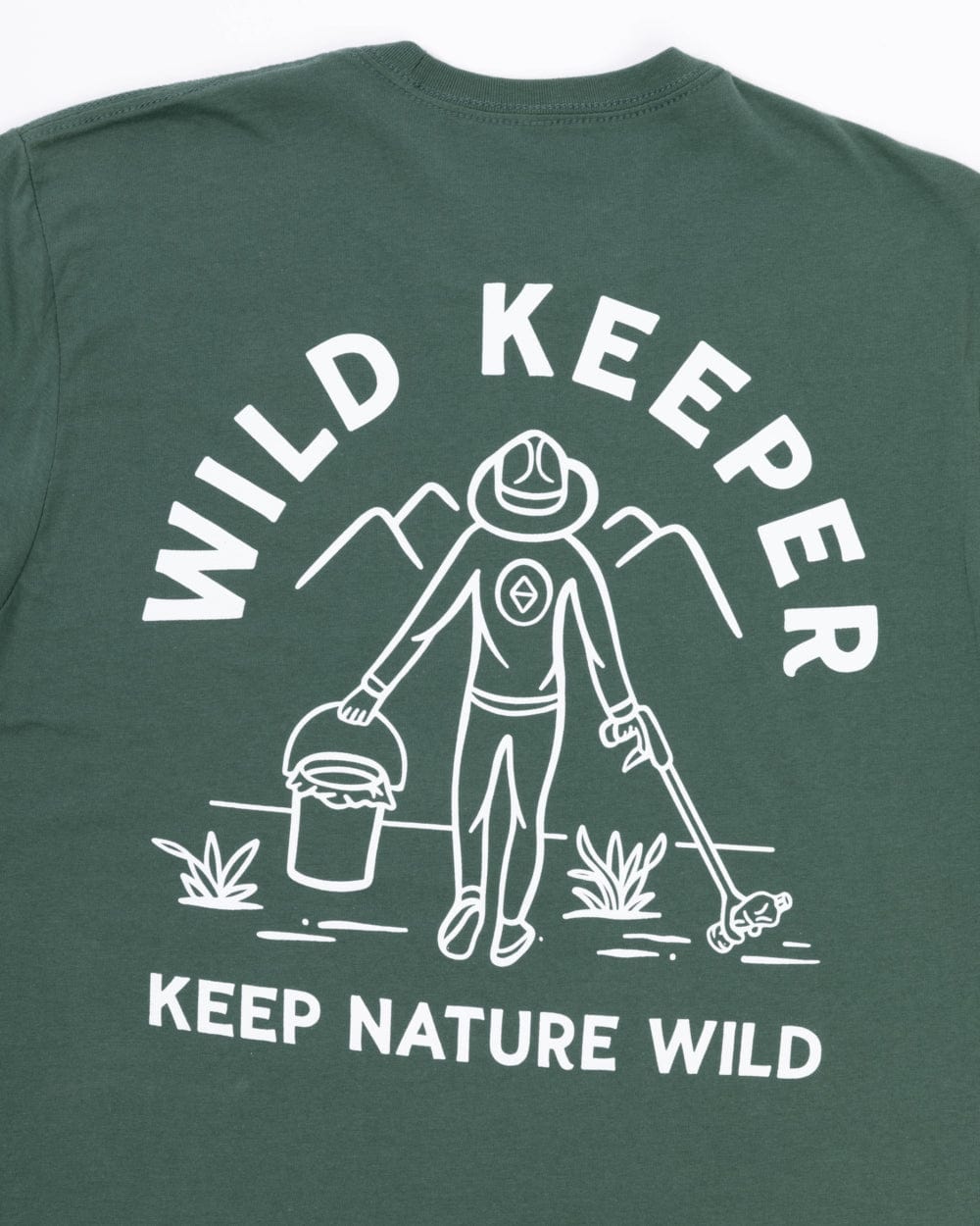 Keep Nature Wild WKA Gear Wild Keeper Hiker Unisex Tee | Pine