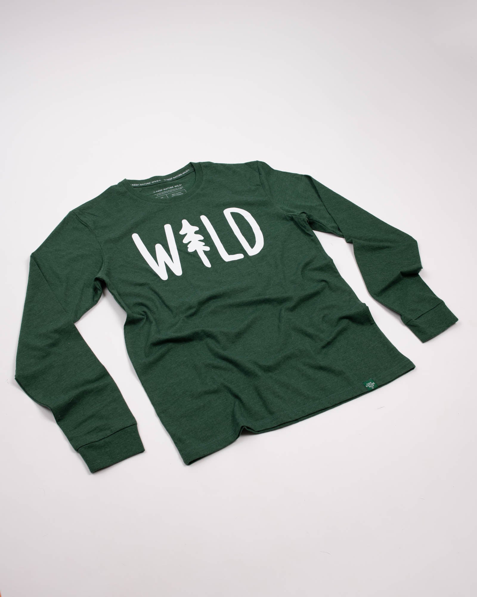 Keep Nature Wild Long Sleeve Wild Pine Unisex Long Sleeve | Heather Forest