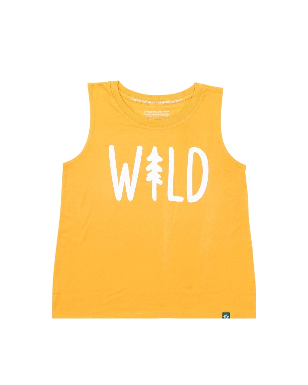 Keep Nature Wild Tank Wild Pine Women's Muscle Tank | Mustard