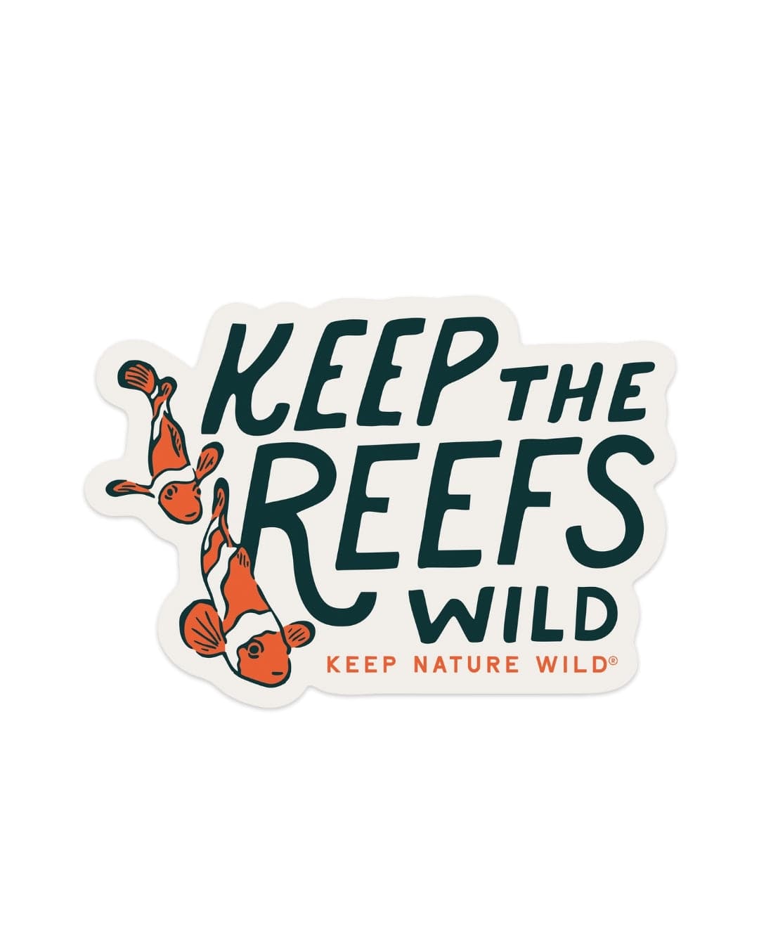 Keep Nature Wild Sticker Wild Reefs | Sticker