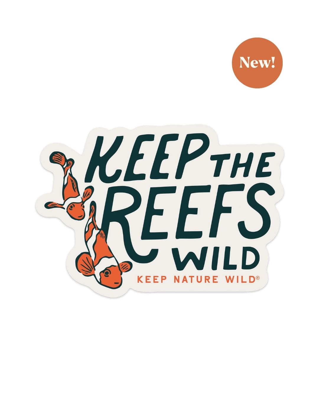 Keep Nature Wild Sticker Wild Reefs | Sticker