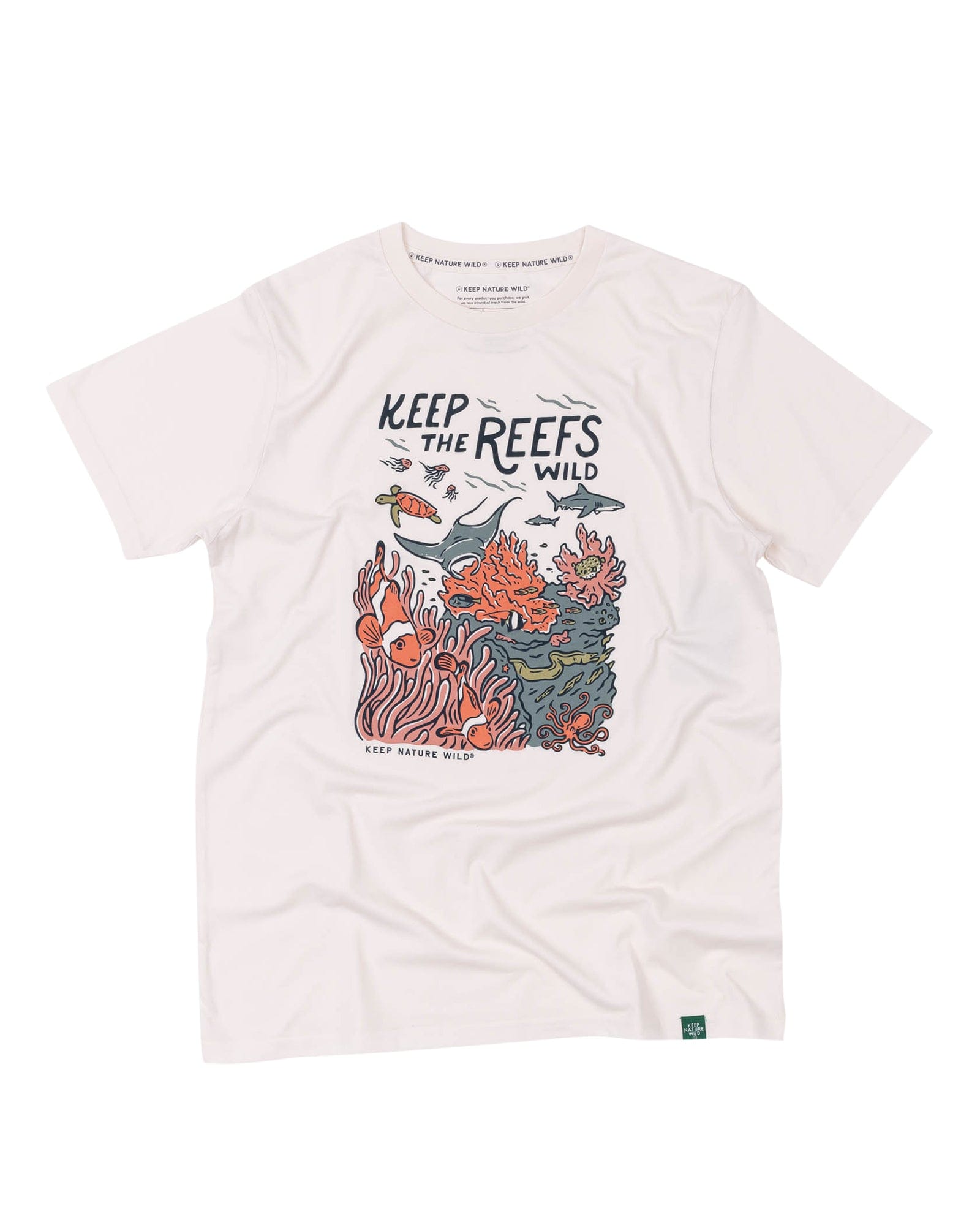 Keep Nature Wild Tee Wild Reefs Unisex Tee | Natural