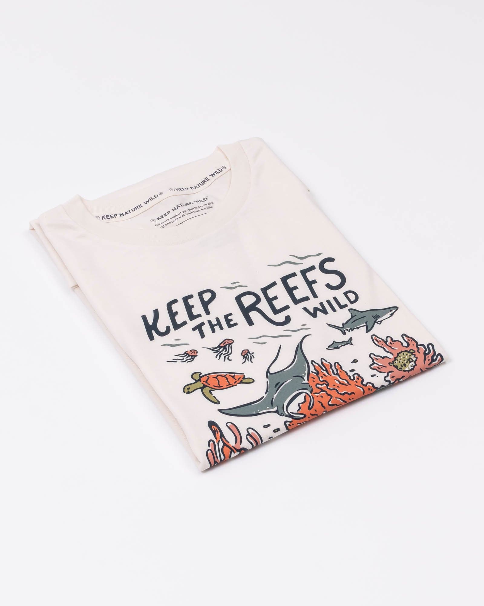 Keep Nature Wild Tee Wild Reefs Unisex Tee | Natural