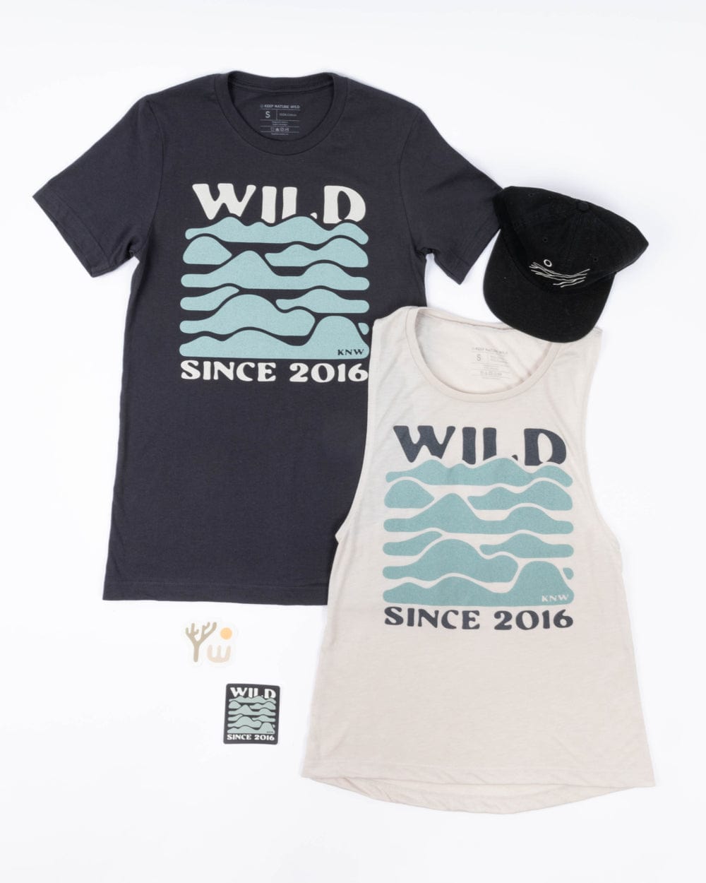 Keep Nature Wild Wild Sierra Unisex Tee | Coal