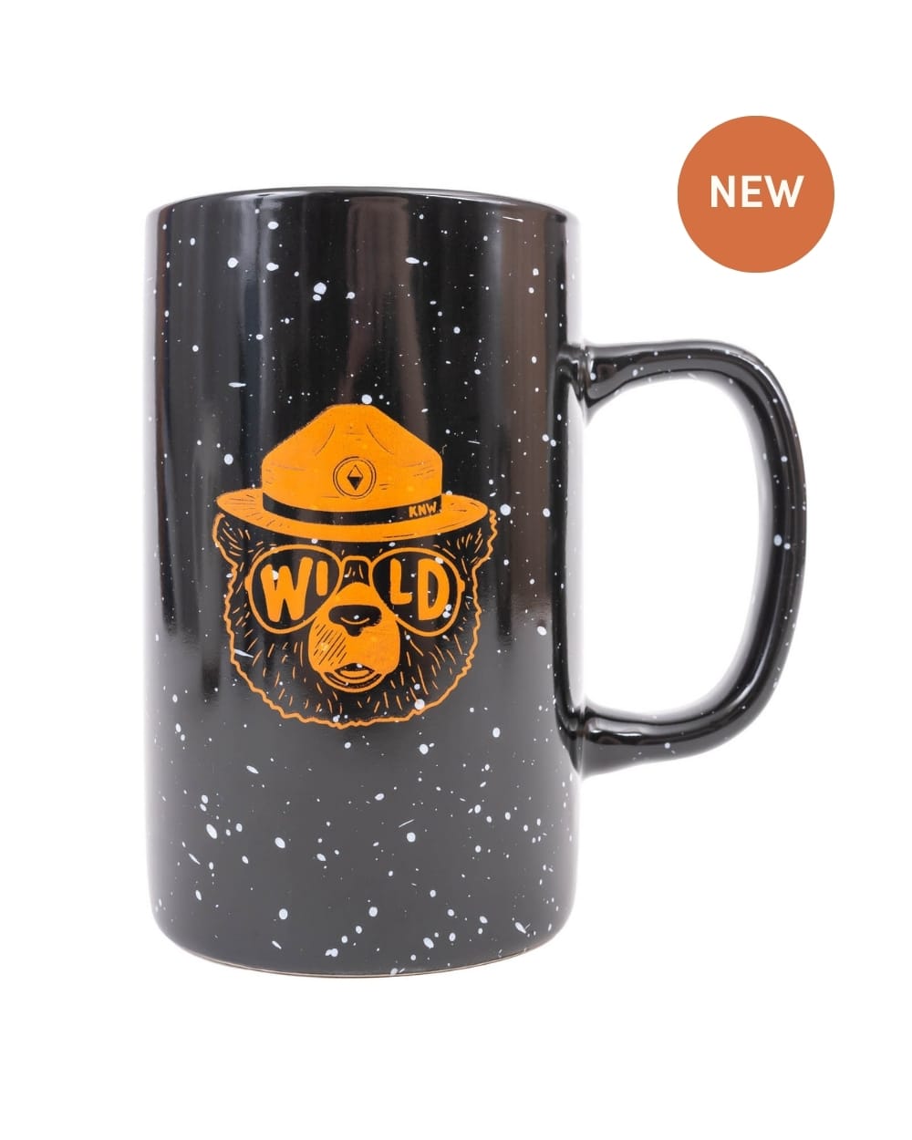 Keep Nature Wild Mug Wildbear Ceramic Mug | Black