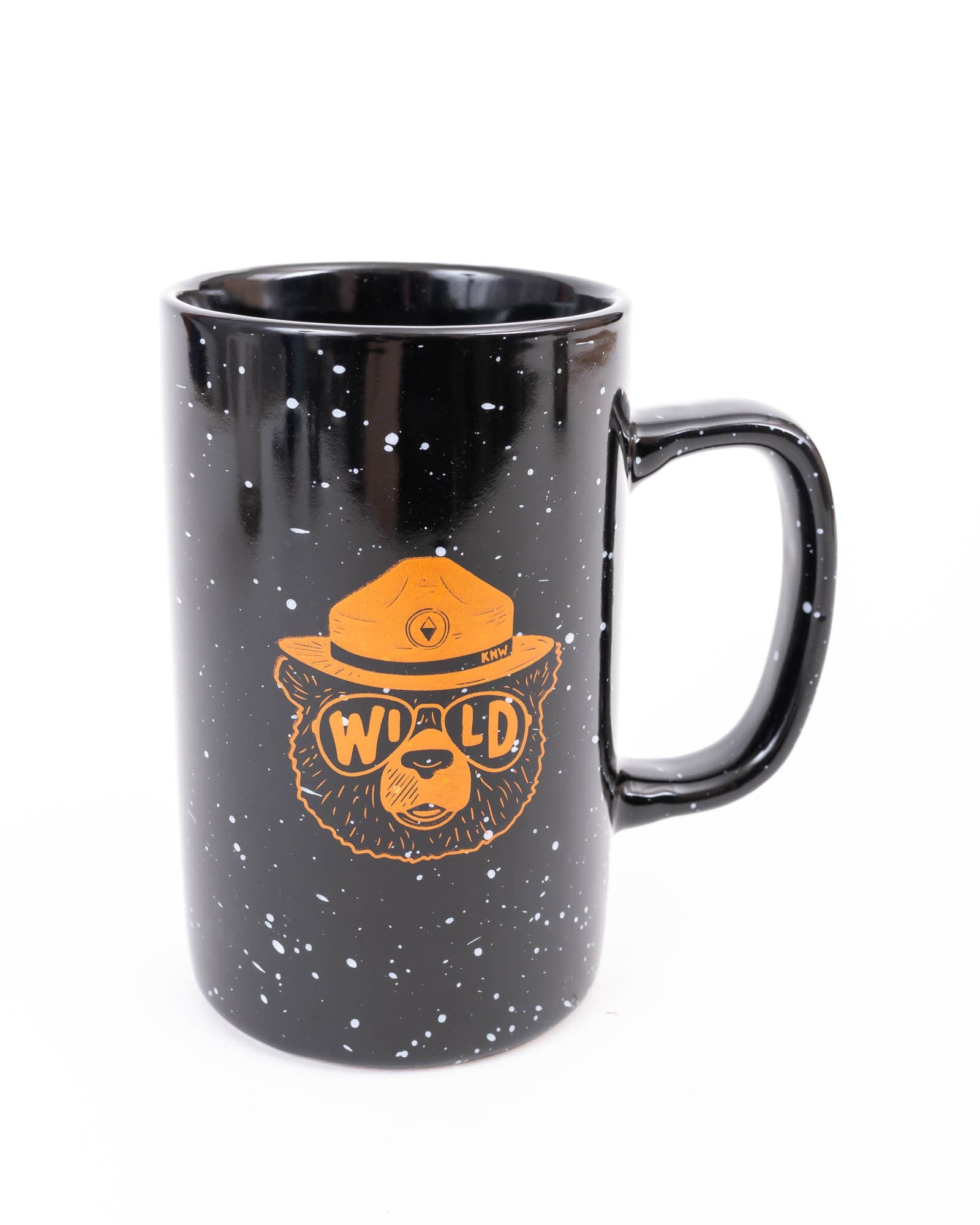 Keep Nature Wild Mug Wildbear Ceramic Mug | Black
