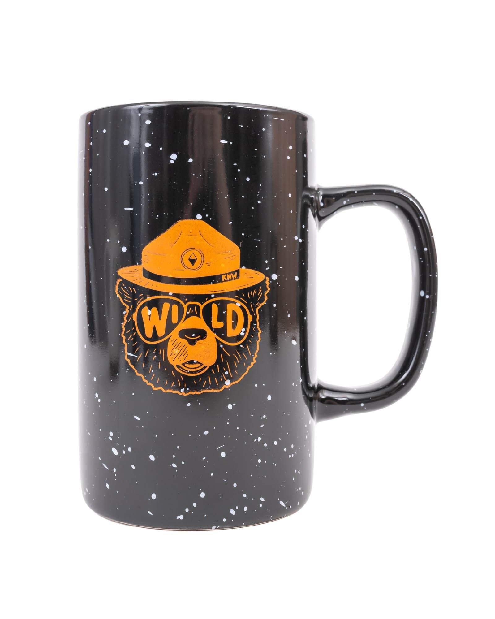 Keep Nature Wild Mug Wildbear Ceramic Mug | Black