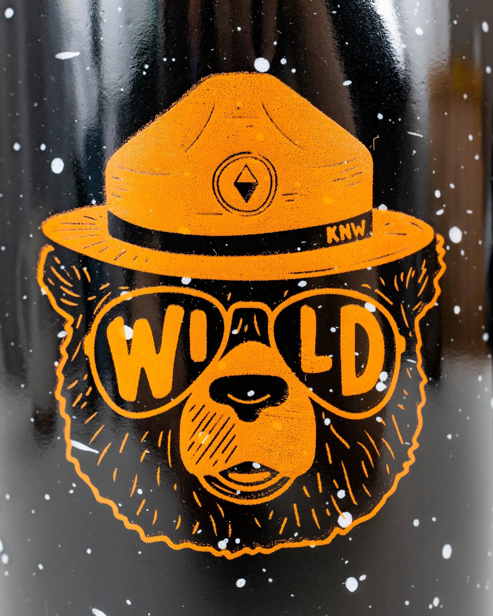 Keep Nature Wild Mug Wildbear Ceramic Mug | Black
