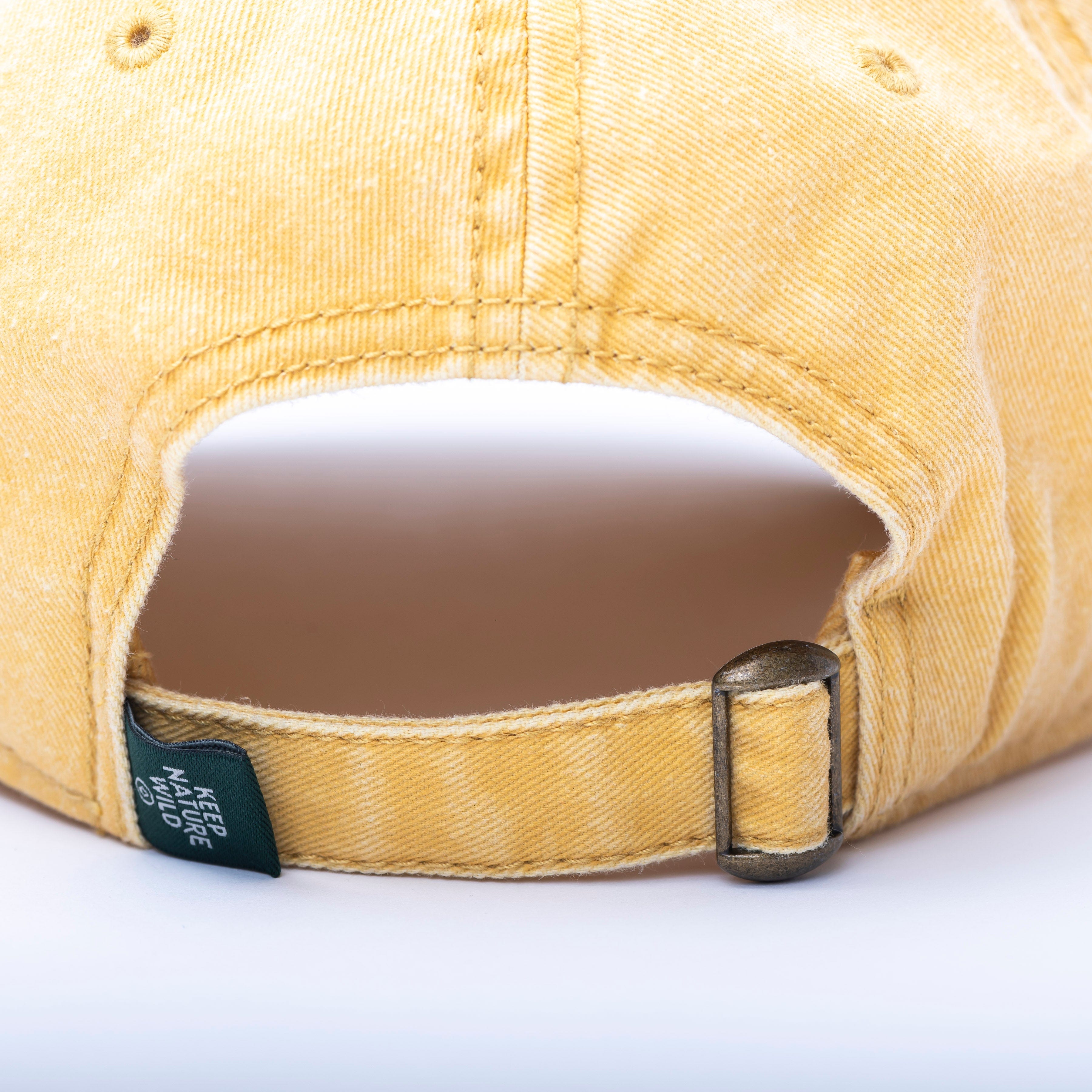 Keep Nature Wild Hat Wildbear Dad Hat | Mustard