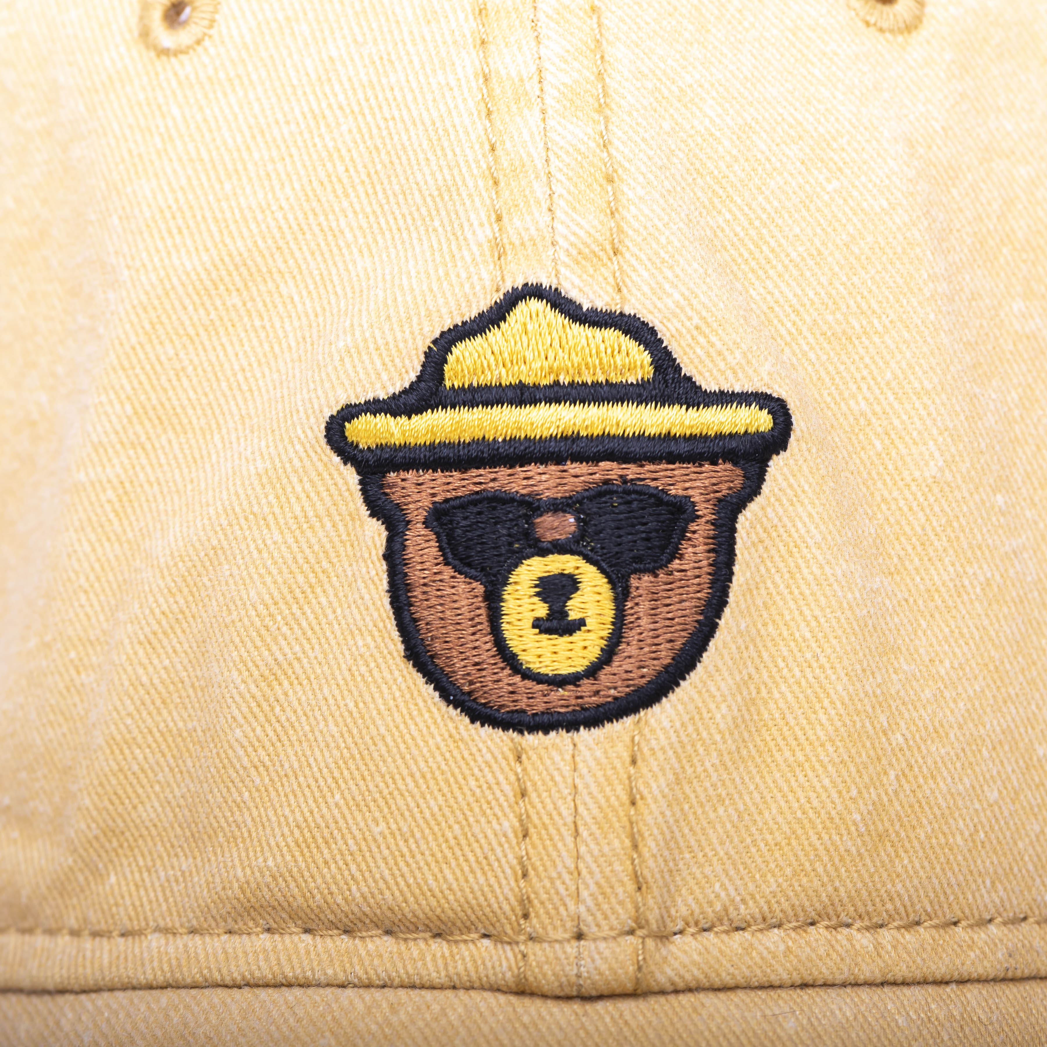 Keep Nature Wild Hat Wildbear Dad Hat | Mustard