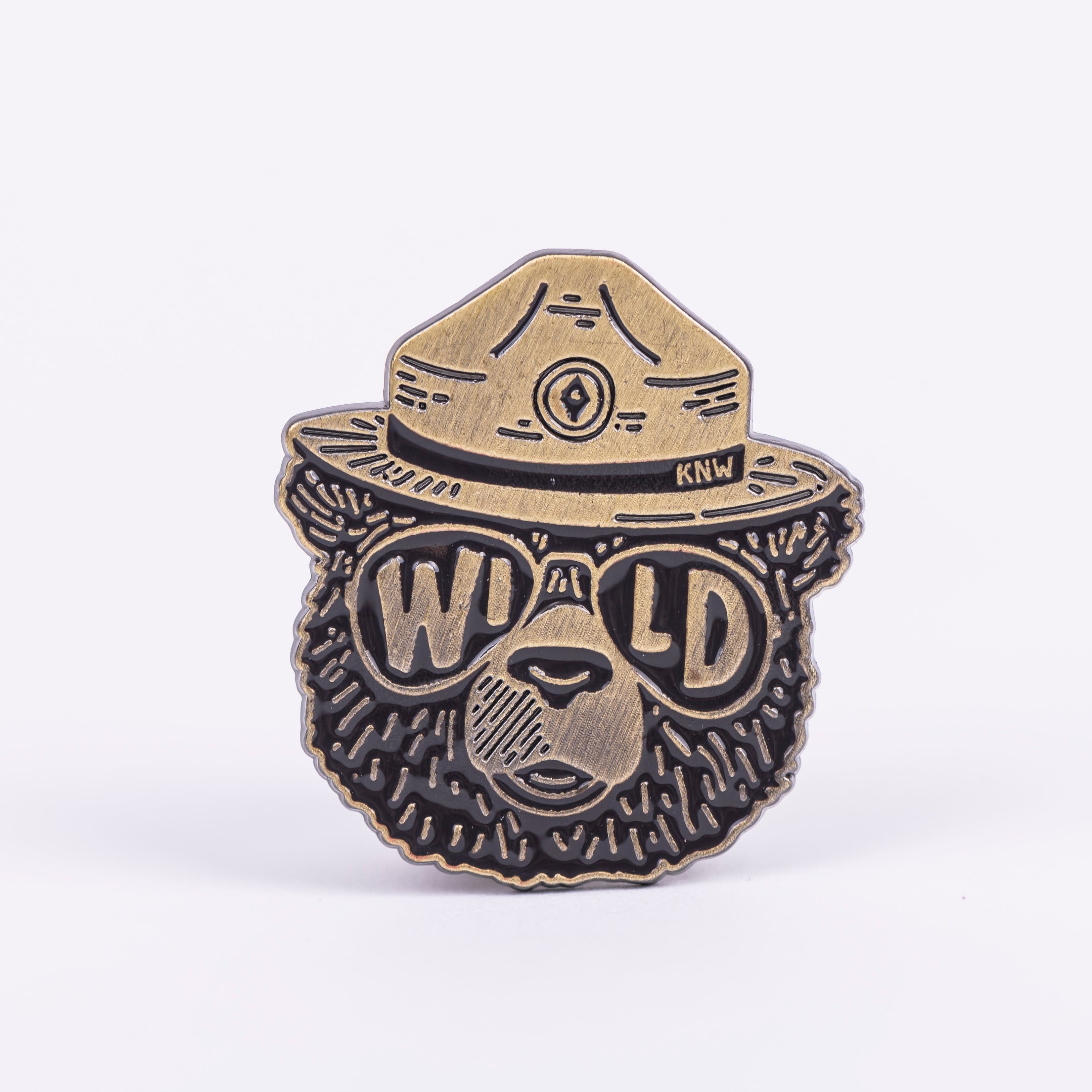 Keep Nature Wild Pin Wildbear | Enamel Pin