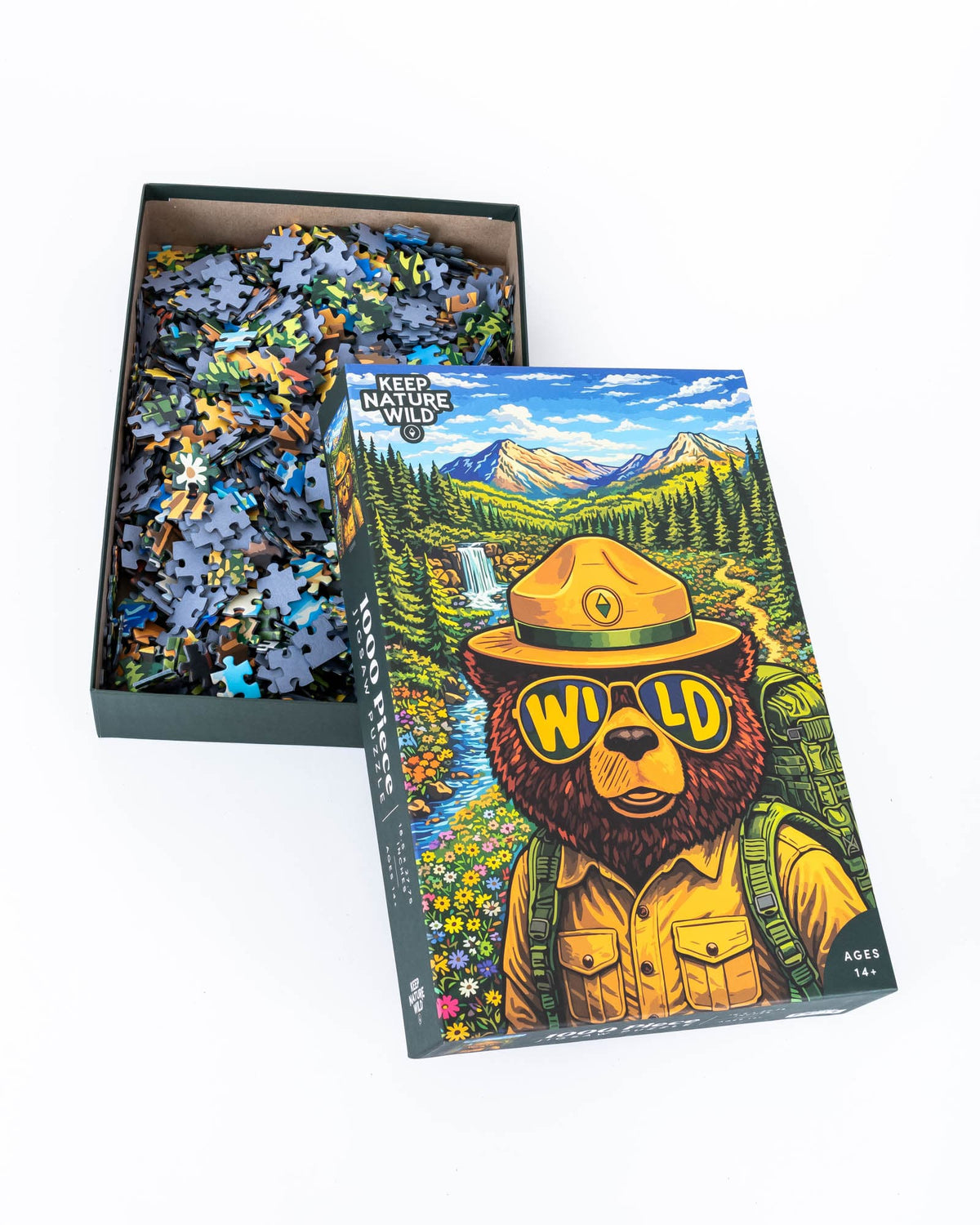Keep Nature Wild Puzzle Wildbear Puzzle | 18.5 x 27.75" | 1000 Piece