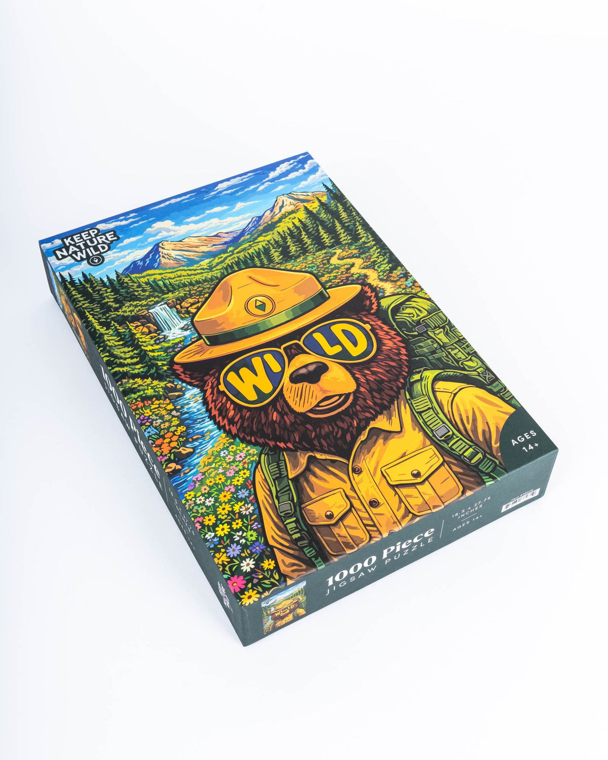 Keep Nature Wild Puzzle Wildbear Puzzle | 18.5 x 27.75" | 1000 Piece