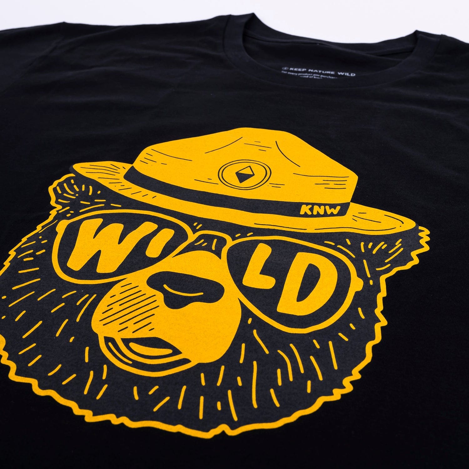 Keep Nature Wild Tee Wildbear Unisex Tee | Coal