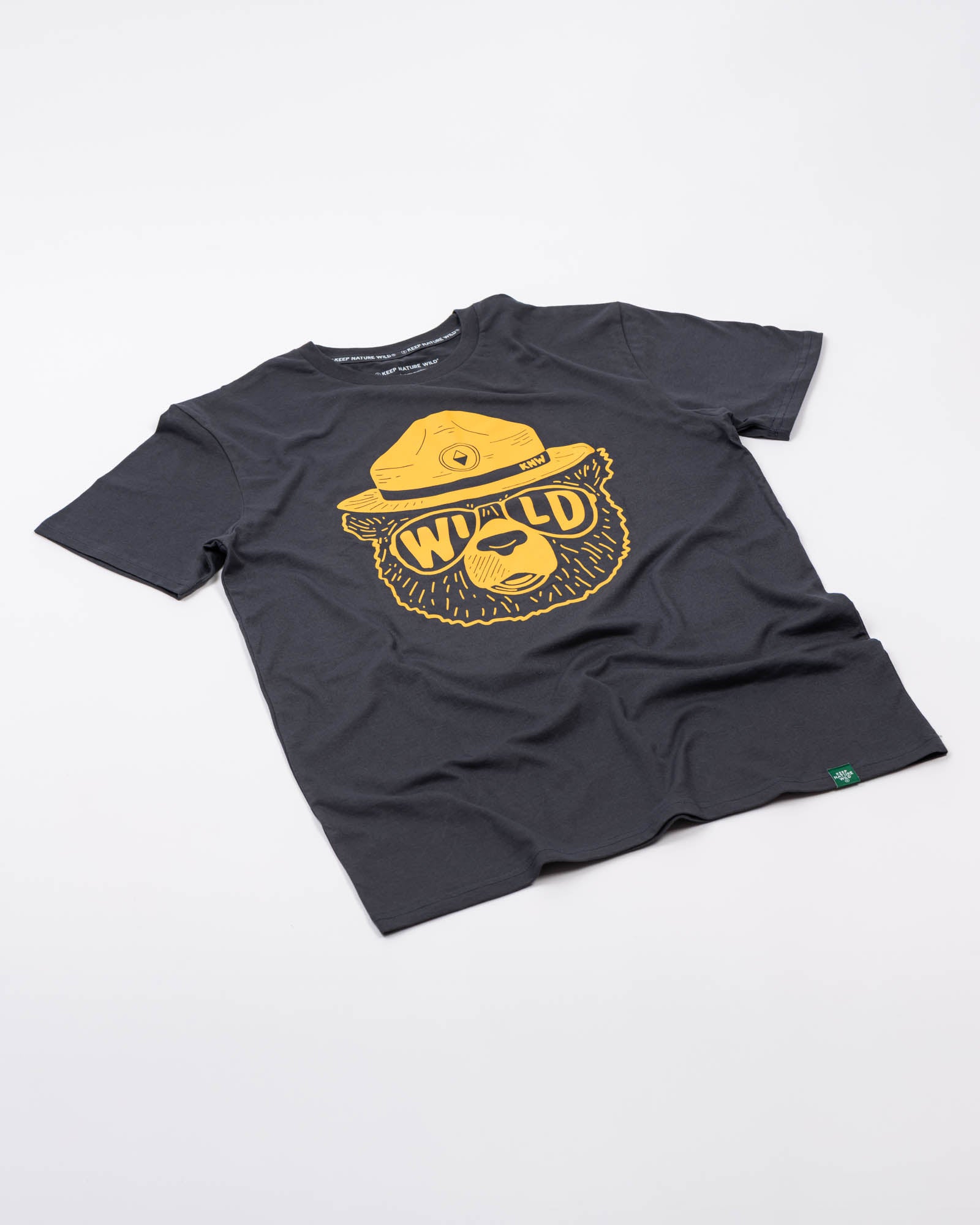 Keep Nature Wild Tee Wildbear Unisex Tee | Coal