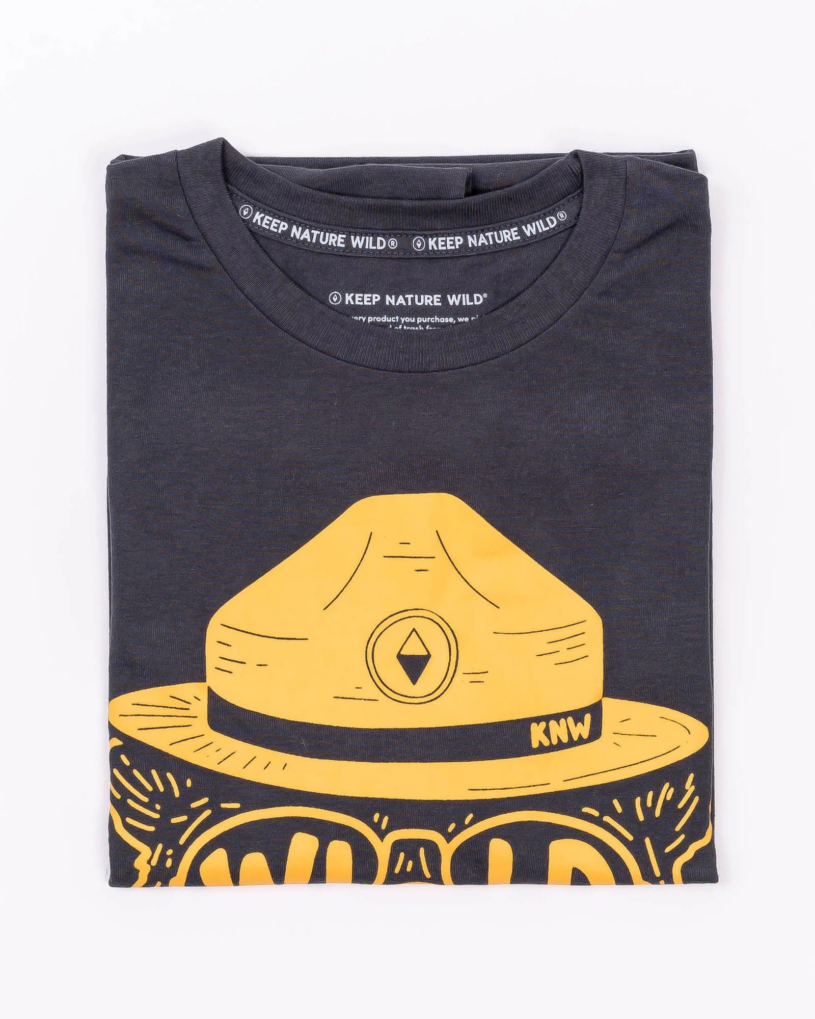 Keep Nature Wild Tee Wildbear Unisex Tee | Coal