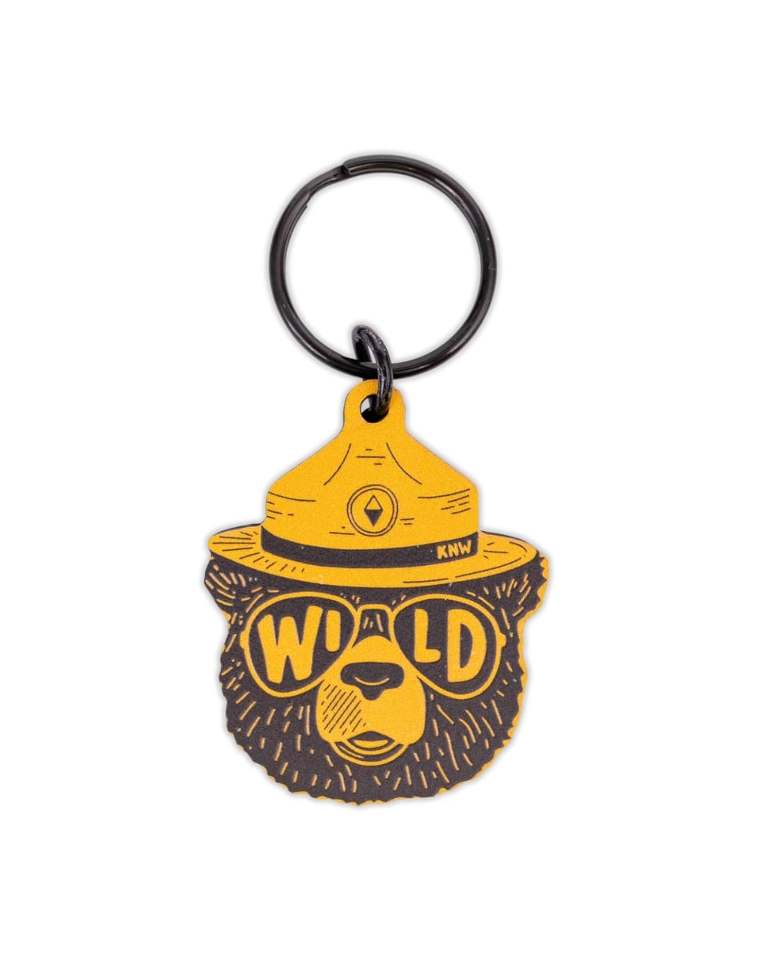 Keep Nature Wild Key Ring Wildbear | Wood Key Ring