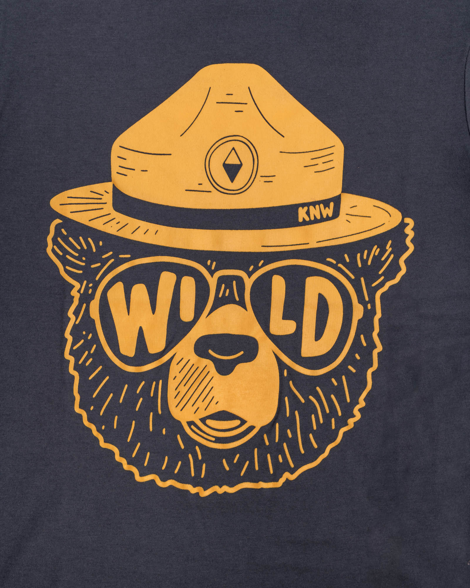 Keep Nature Wild Kids Wildbear Youth Tee | Coal