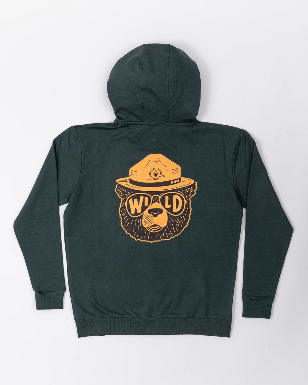 Wildbear Zip-Up Hoodie | Heather Forest