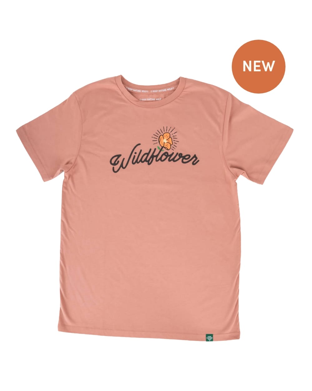 Keep Nature Wild Tee Wildflower | Unisex Tee | Canyon Rose