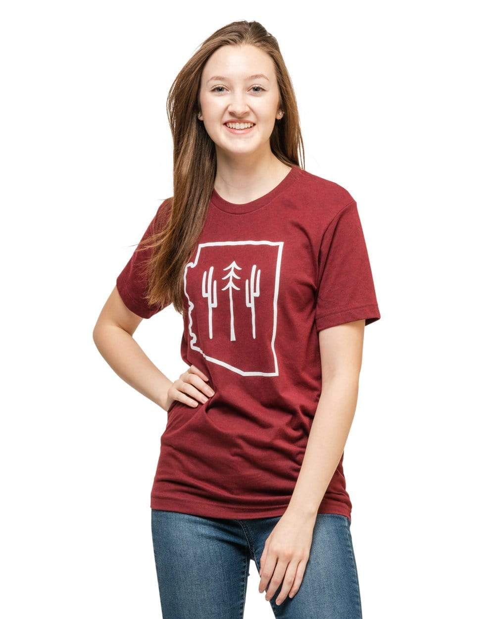 Keep It Wild Tee Arizona Wilderness Unisex Tee | Ember Red