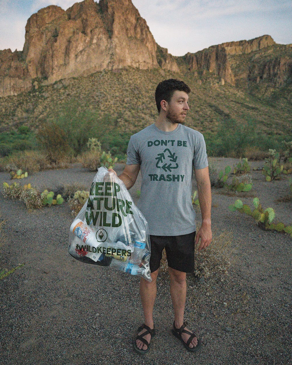Keep Nature Wild Bundle Clear / Standard 10 KNW Bio-Degradable Trash Bags