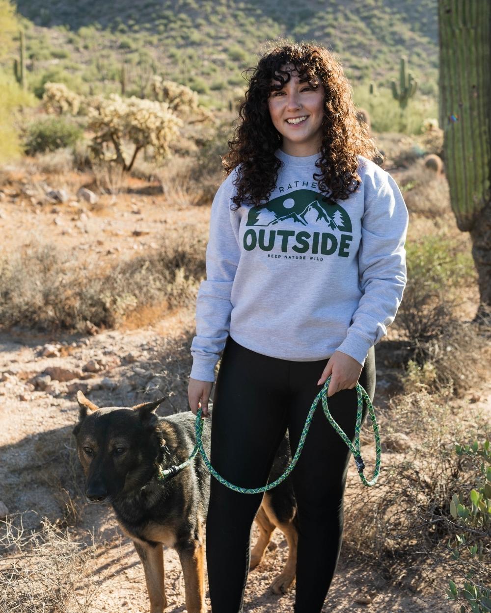 Keep Nature Wild Outerwear Be Outside Unisex Pullover | Heather Gray