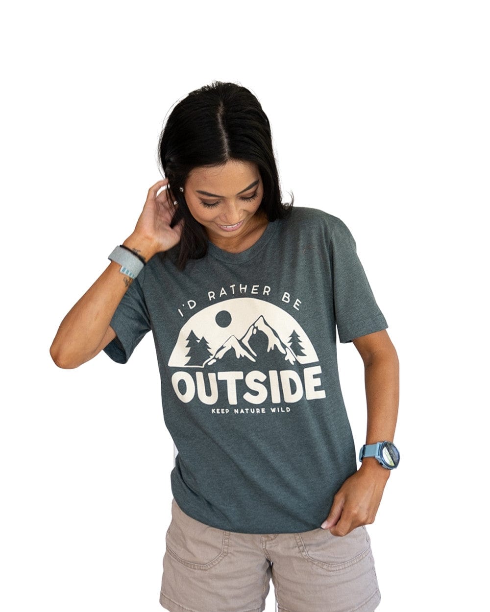 Keep Nature Wild Tee Be Outside Unisex Tee | Forest