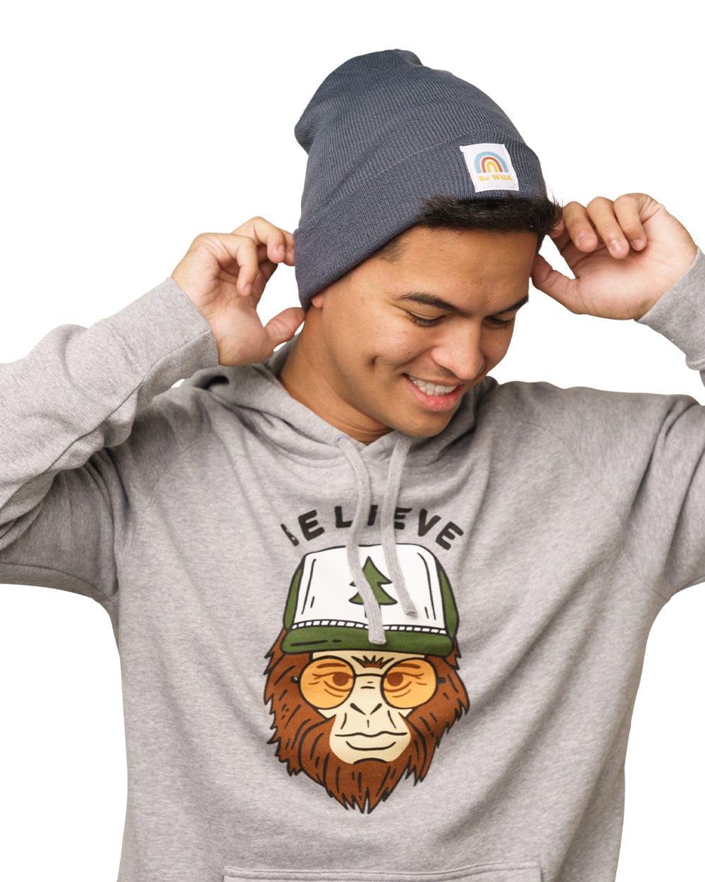 Keep Nature Wild Beanie Be Wild Cuffed Beanie | Slate