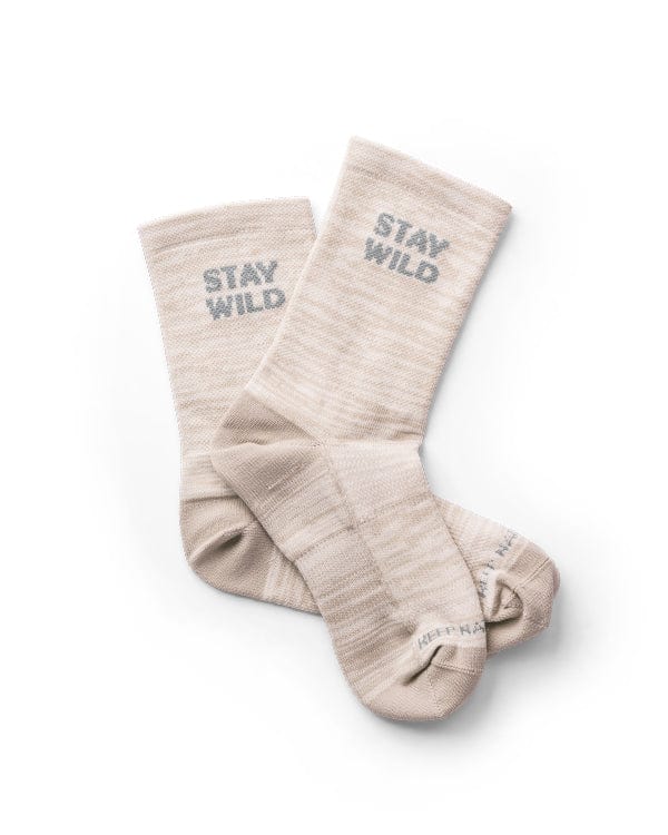 Keep Nature Wild Socks S/M / Stay Wild Camp & Trail Mid Socks | Venture On