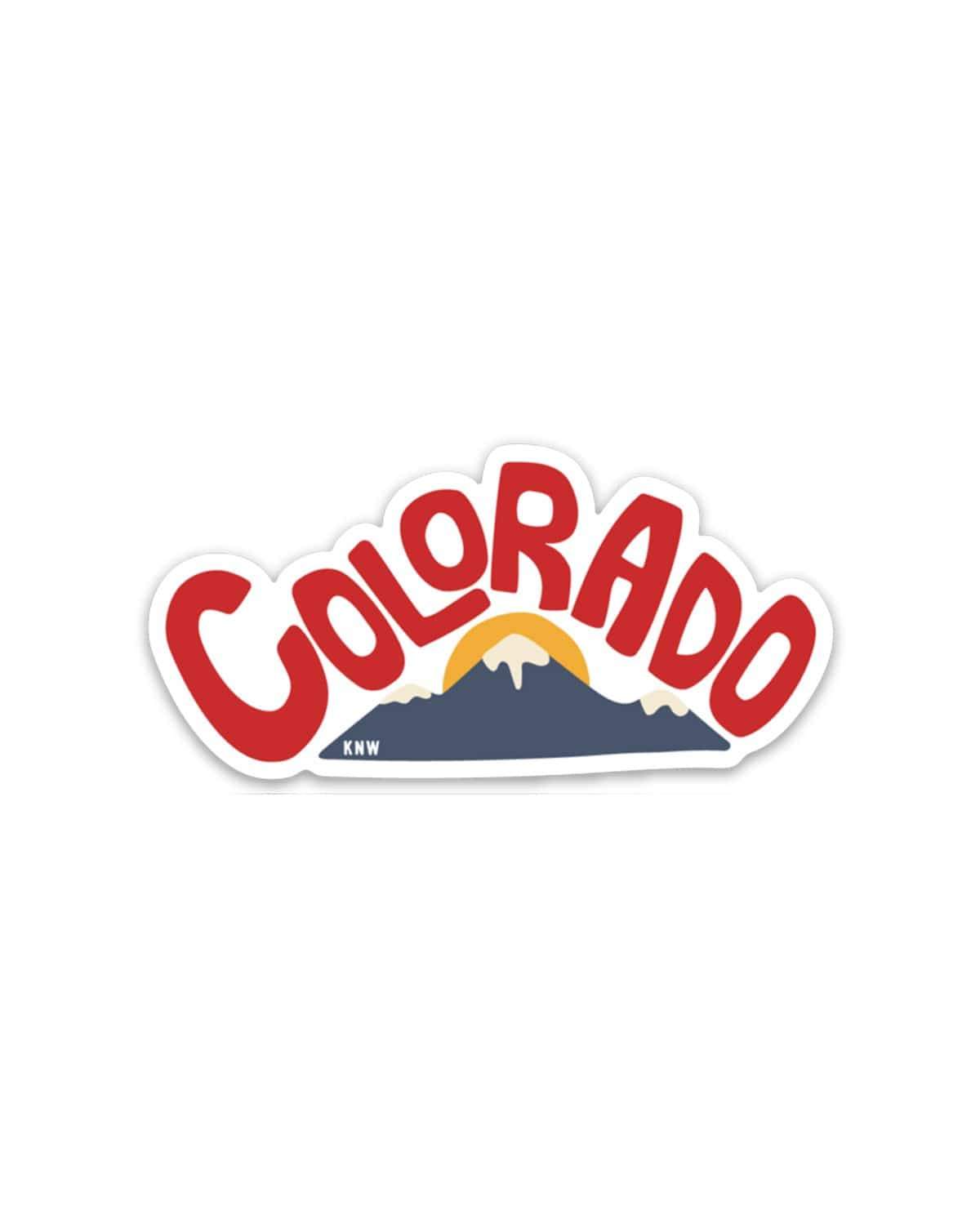 Colorado Landscape | Sticker - Keep Nature Wild