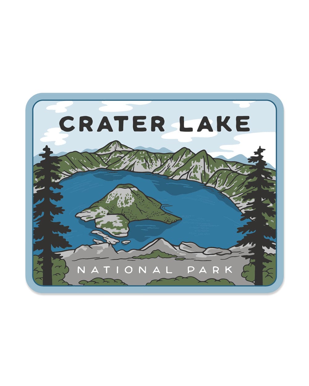 Keep Nature Wild Sticker Crater Lake National Park | Sticker