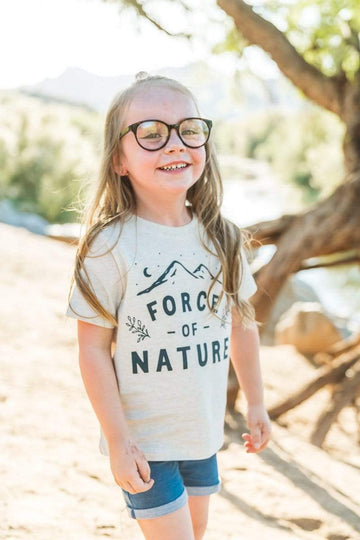 Force of Nature Toddler Tee | Natural Heather