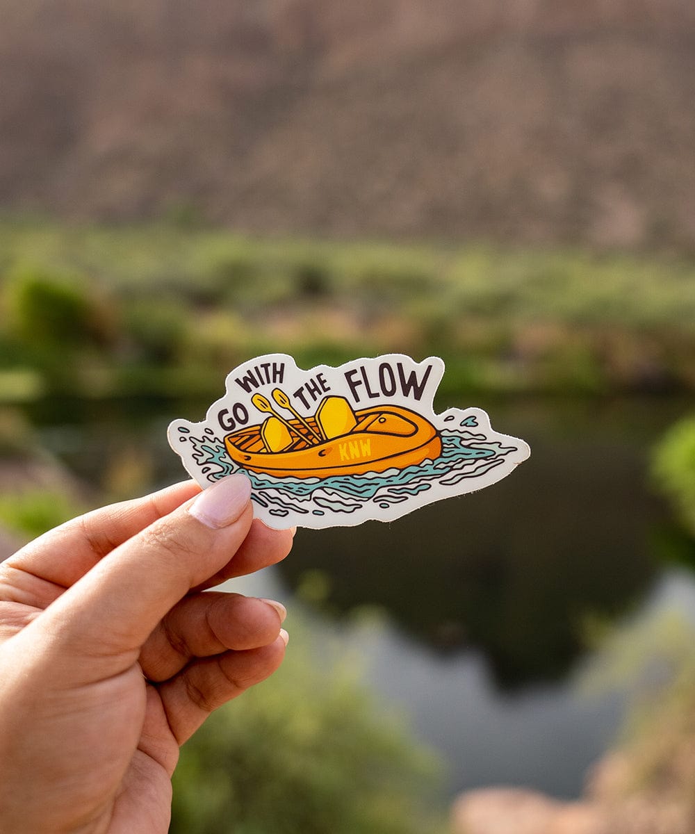 Keep Nature Wild Sticker Go With the Flow | Sticker