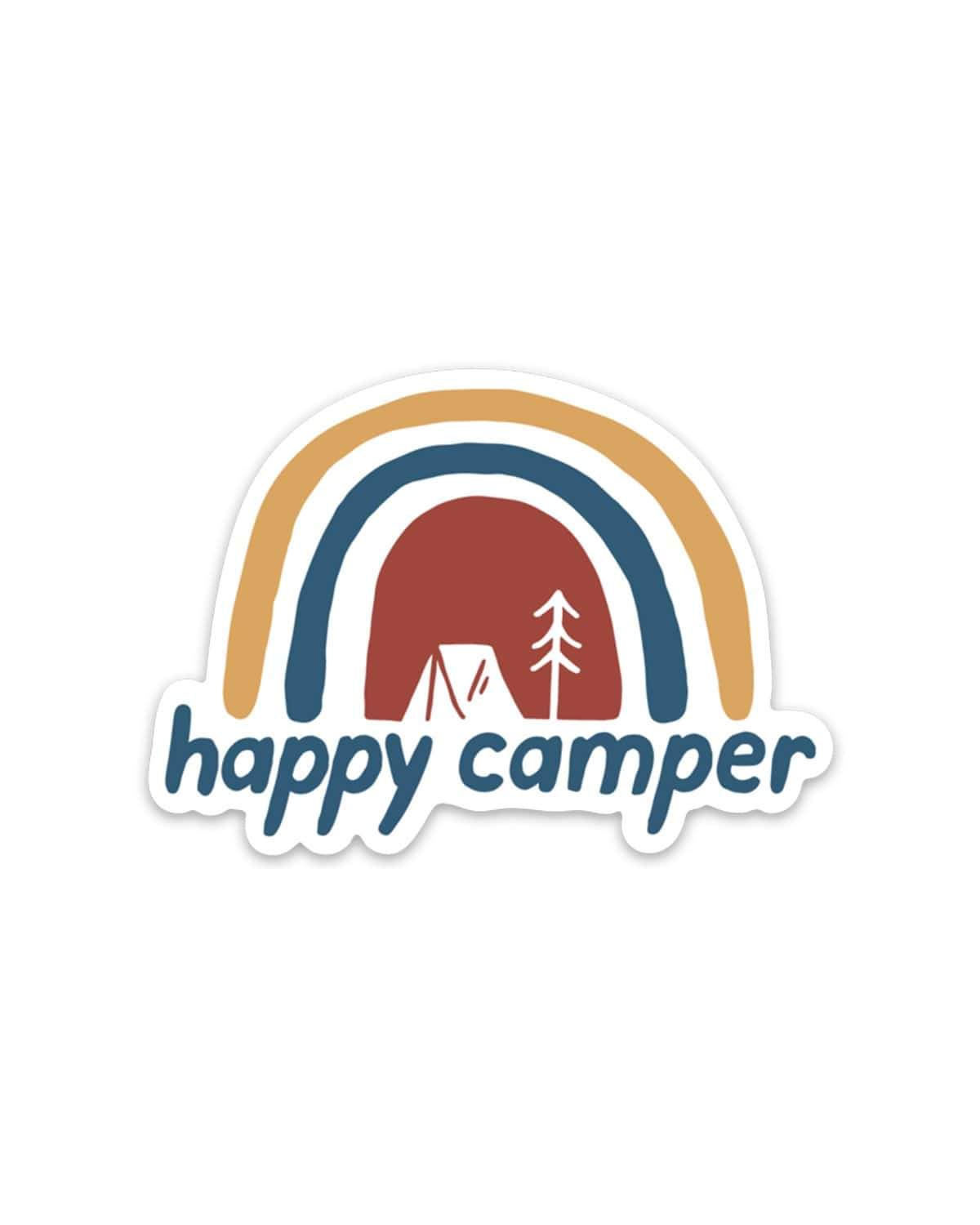 Happy Camper | Sticker - Keep Nature Wild