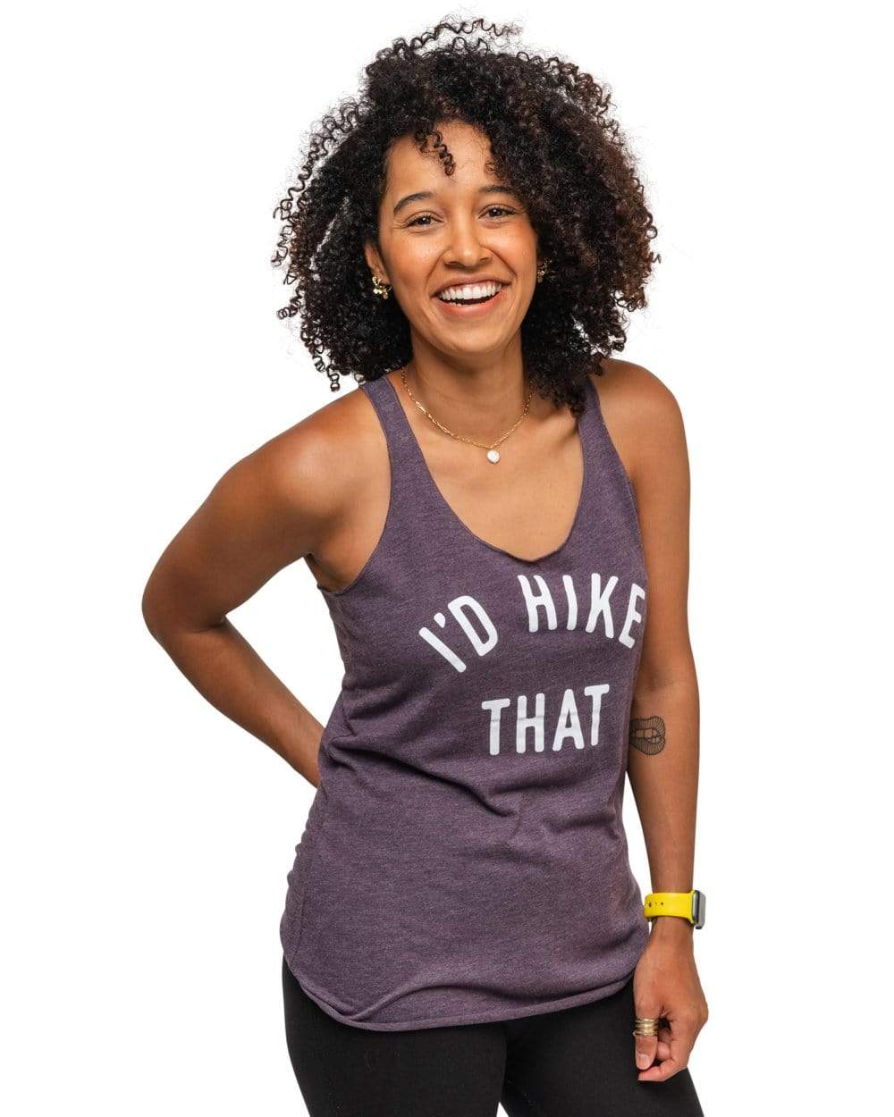 Keep Nature Wild Tank I'd Hike That Racerback Tank | Amethyst