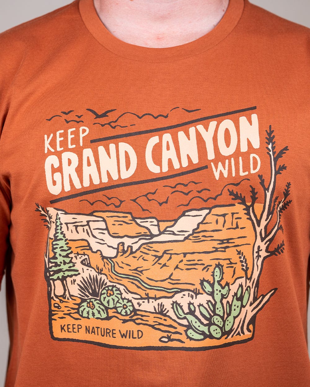 Keep Nature Wild Tee Keep Grand Canyon Wild Unisex Tee | Copper