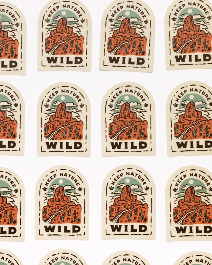 Swothwest Sticker Keep Nature Wild Southwest | Sticker