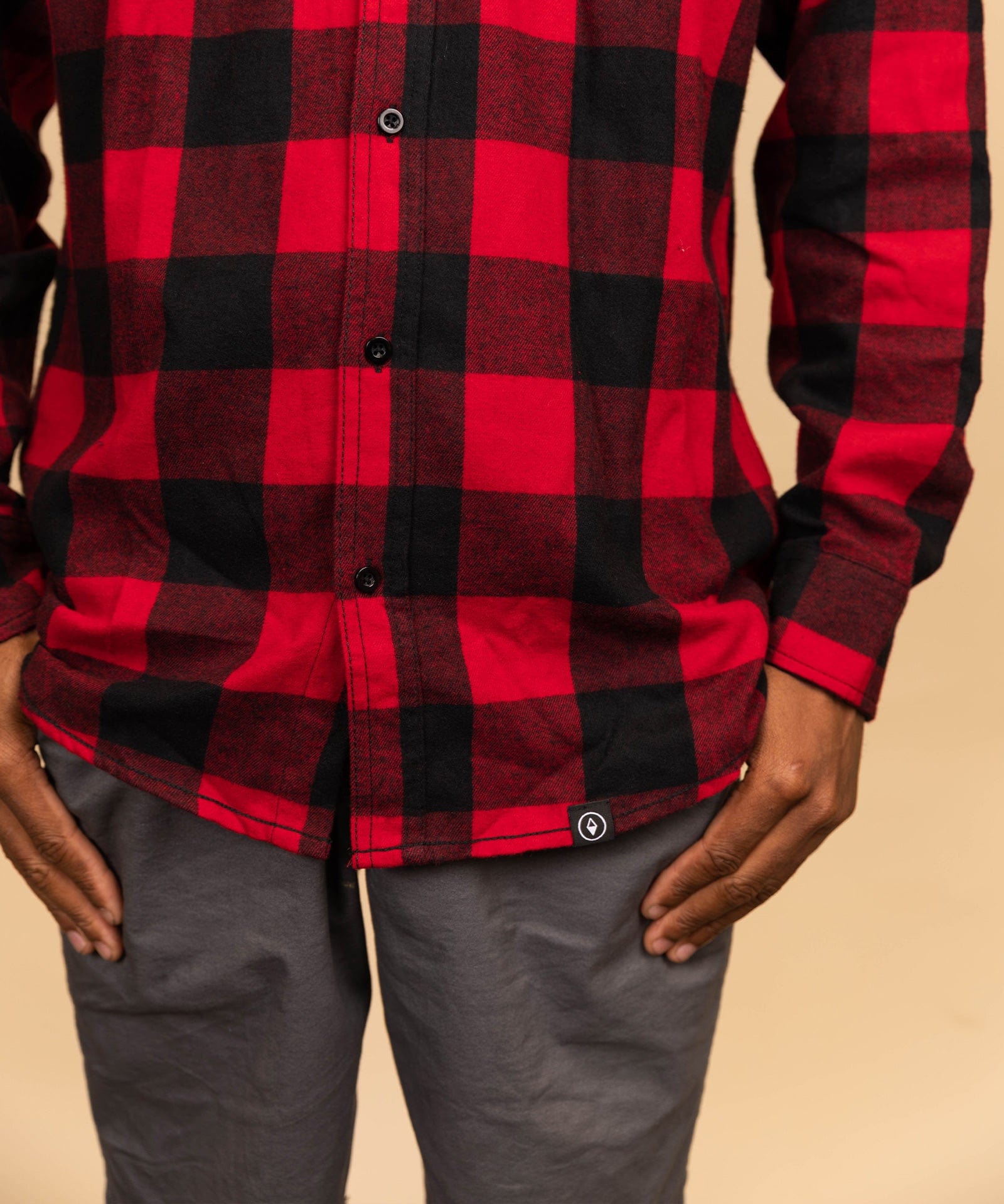 Keep Nature Wild Long Sleeve Keep Nature Wild Unisex Flannel | Red