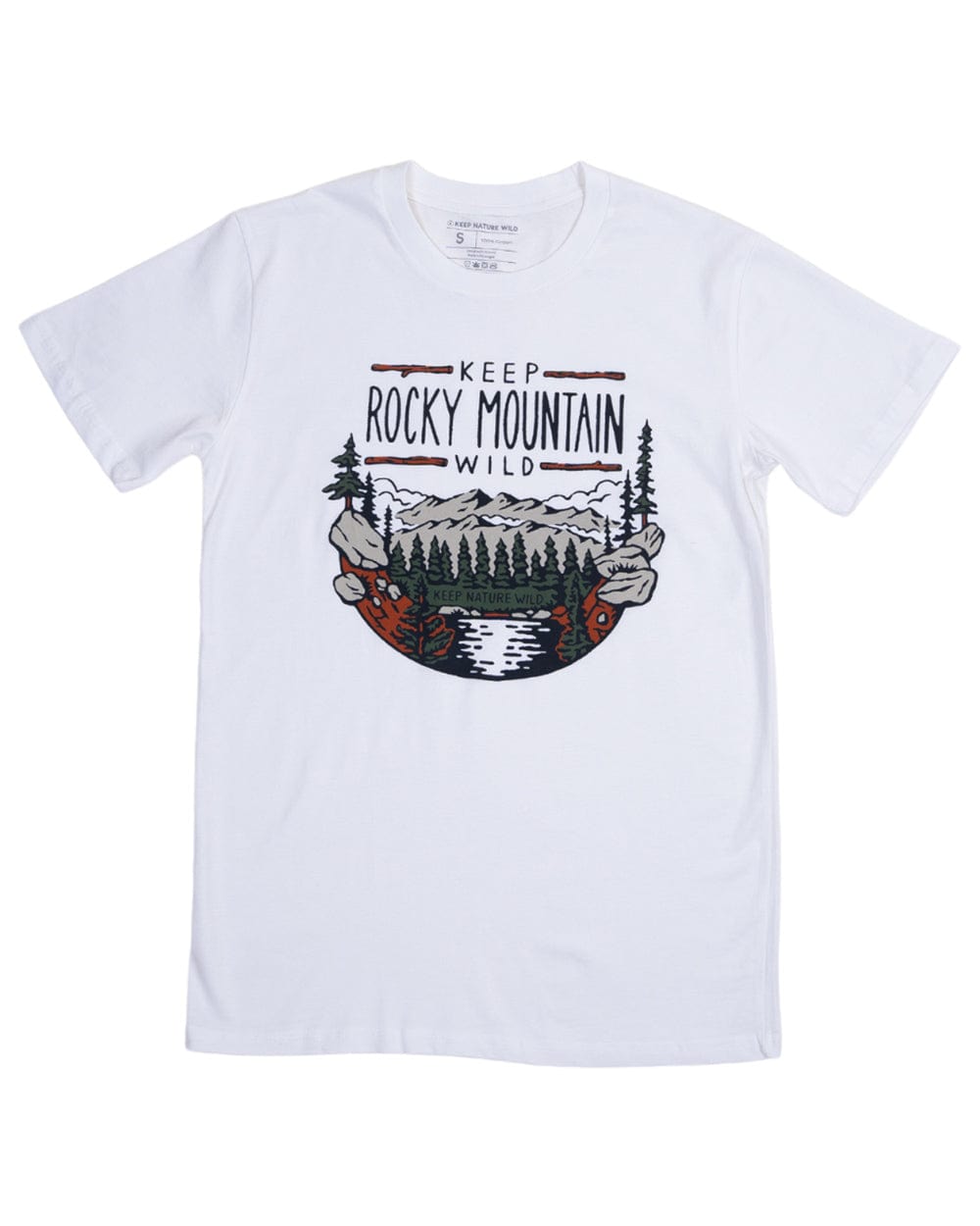 Keep Nature Wild Tee Keep Rocky Mountain Wild Unisex Tee | Natural