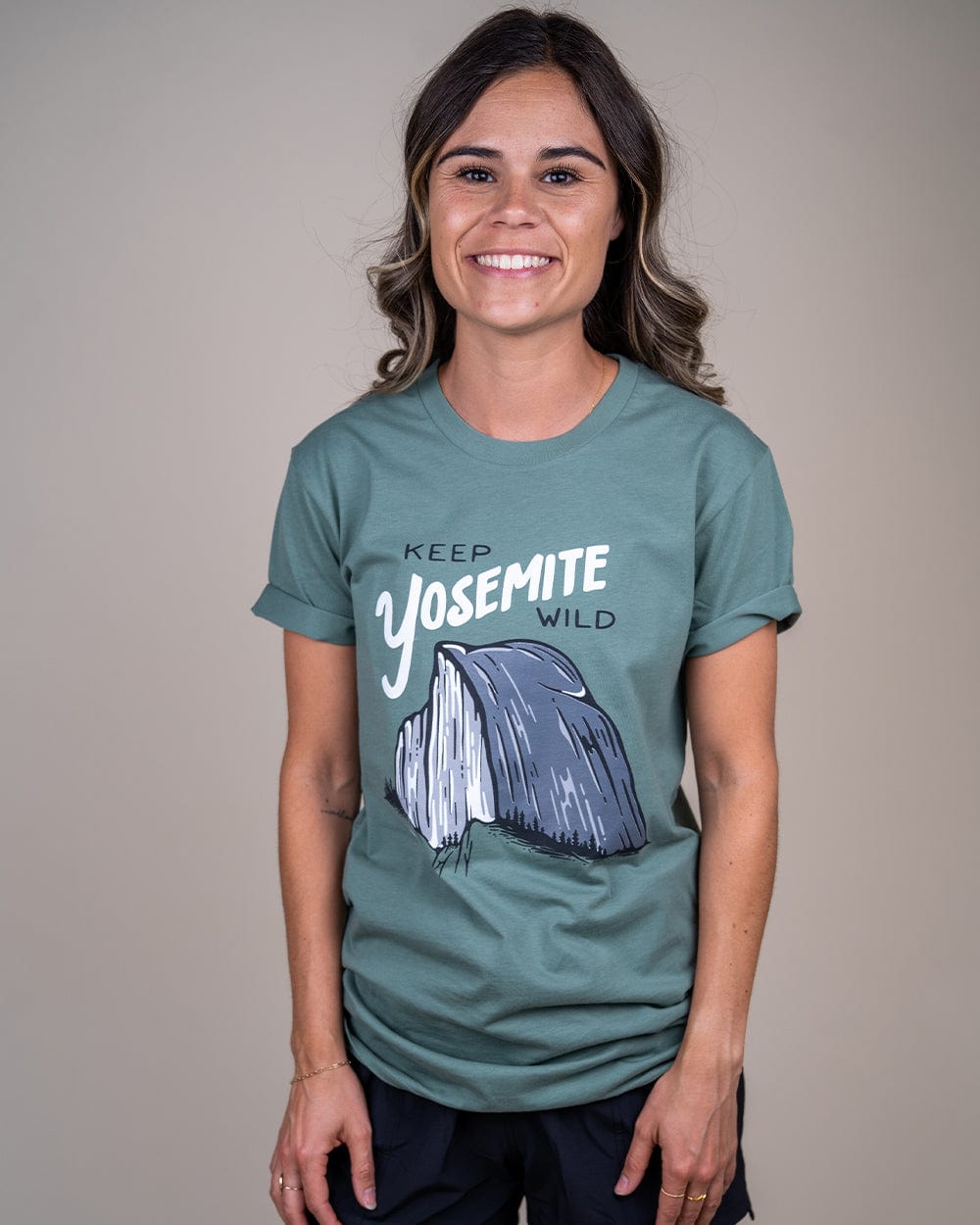 Keep Nature Wild Tee Keep Yosemite Wild Unisex Tee | Sage