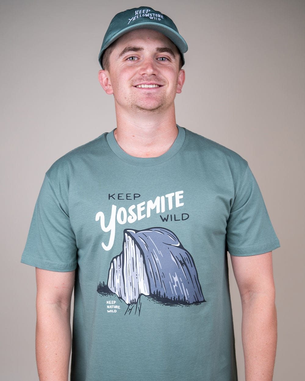 Keep Nature Wild Tee Keep Yosemite Wild Unisex Tee | Sage